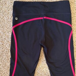 Fabletics Black and Pink Leggings